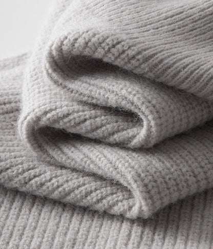 100% Merino Wool ZIPPED CARDIGAN